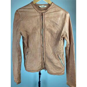Giorgio Brato Womens Leather Jacket XXS / 00